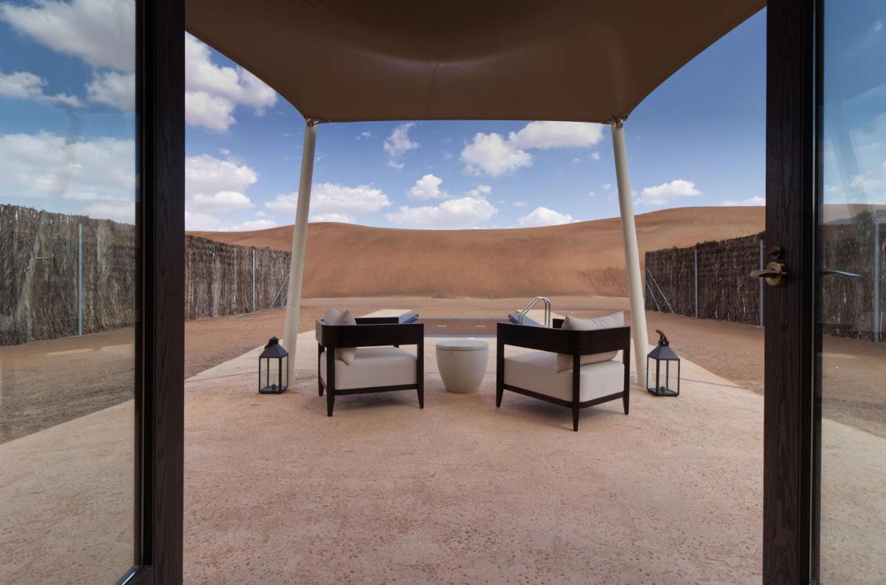 Al Badayer Retreat By Sharjah Collection Hotell Margham Eksteriør bilde The view from a suite at the Al Maha Desert Resort