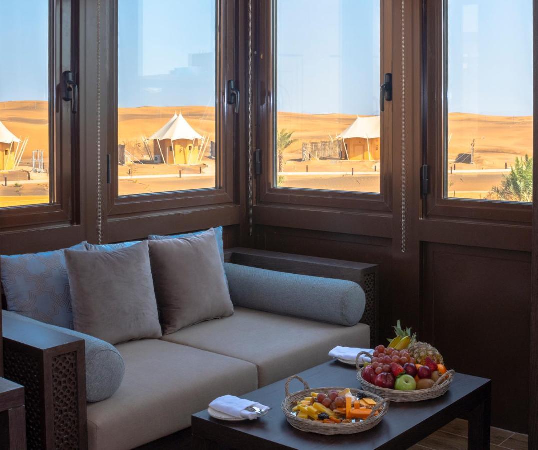 Al Badayer Retreat By Sharjah Collection Hotell Margham Eksteriør bilde A view from a suite at the resort